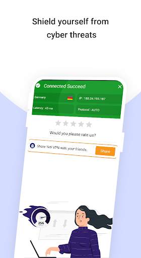 Yeti Free VPN - Unlimited VPN & Fast Security VPN screenshot 7