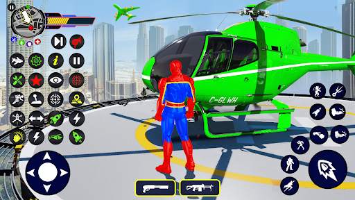 Spider Rope Hero Spider Game screenshot 1