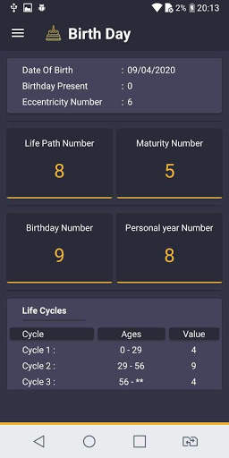 Numerology Explorer by Astrobix скриншот 3