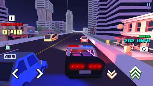 Blocky Car Racer screenshot 2