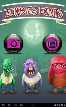Zombie Fonts screenshot 1