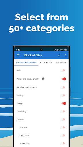 Safe Surfer: Block Porn & Apps скриншот 2