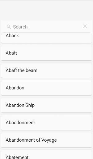 Mariners' Glossary скриншот 2