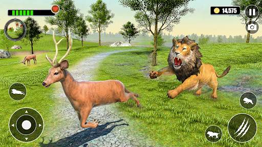 Angry Lion Simulator Lion Game screenshot 2