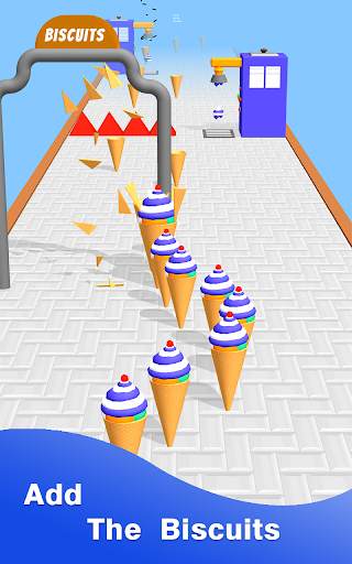 Ice Cream Stack Run!! screenshot 1