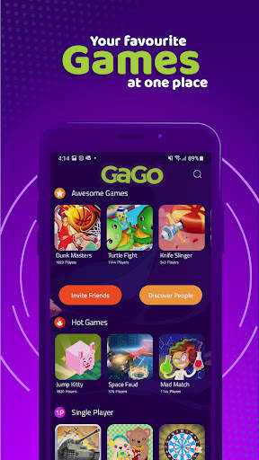 GaGo – Play Games with Friends and Talk Live! screenshot 2