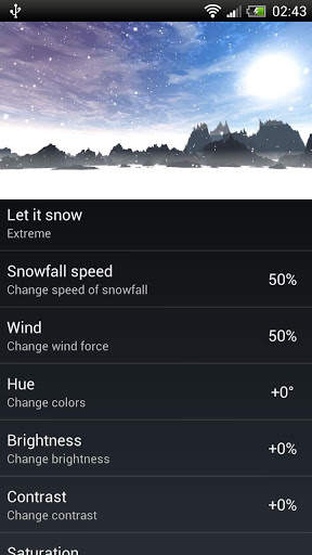 Snowfall 360° Free screenshot 4