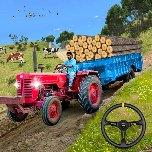 Indian Tractor Trolley Farming 2.5