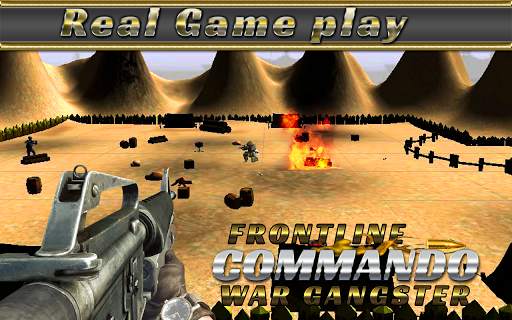 Frontline Commando WarGangster screenshot 3
