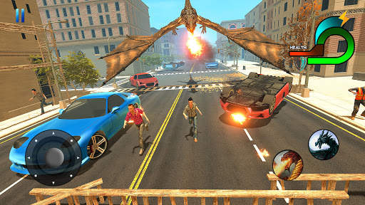 Flying Dragon Simulator Games screenshot 2