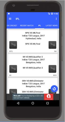 Live Cricket Score & News Update screenshot 4