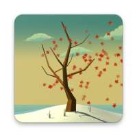 Tree With Falling Leaves Live Wallpaper - FREE on 9Apps