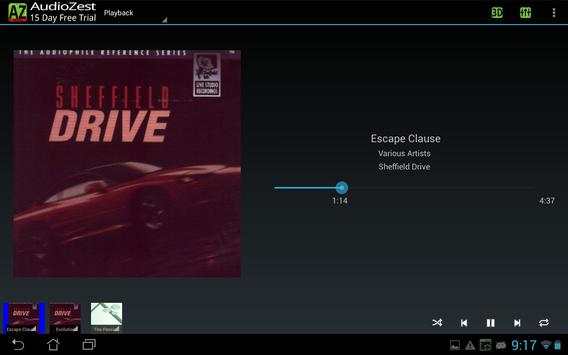 AudioZest 3D Music Player Free screenshot 7