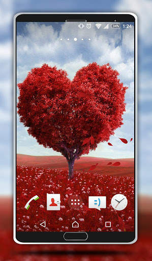 Tree Love Wallpaper screenshot 1