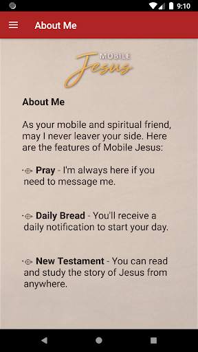 Mobile Jesus - Words of Jesus Daily screenshot 5