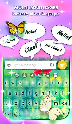 Butterfly Live Wallpaper Theme screenshot 4