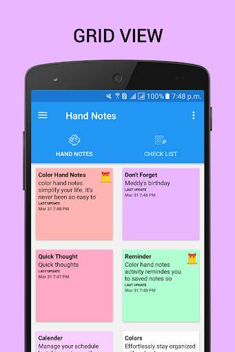 Notepad Color Note - Notepad For Android Mobile screenshot 1