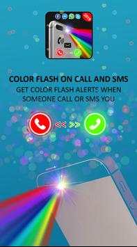 Brightest Color Flashlight: Flash Alert, LED light screenshot 5