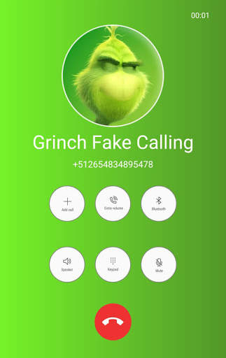 Talk To Grinchs : Grinch Fake Video Call simulator screenshot 4