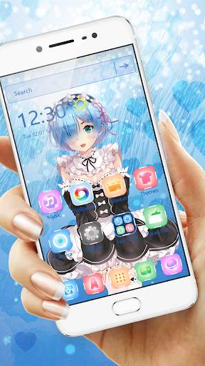 rem live wallpaper theme screenshot 3