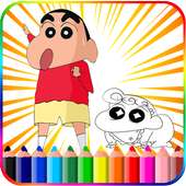 Shinchan Coloring Game icon