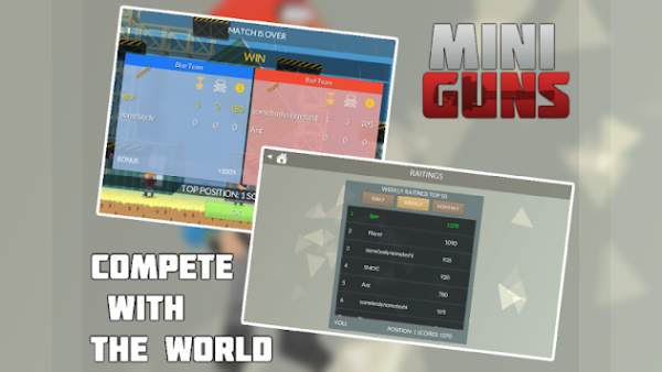 MINI GUNS: Online Shooter स्क्रीनशॉट 4