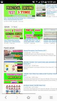 THEORY TEST  DRIVING SCHOOL screenshot 1