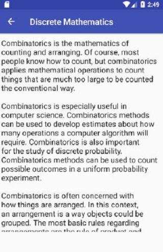Discrete Mathematics screenshot 3