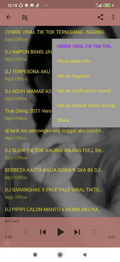 Dj Cewek Viral TIKTOK Terngiang ngiang 2021 screenshot 5