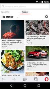 Opera browser - fast & safe screenshot 3