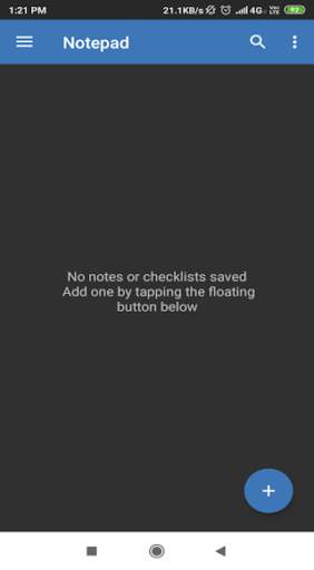 Notepad screenshot 4