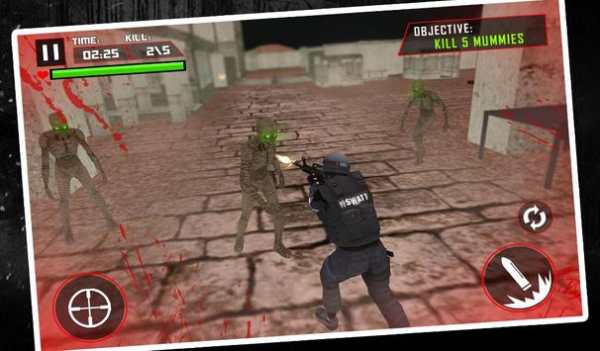 Mati Zombie Zona Sniper Perang screenshot 16