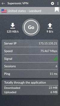 Supersonic VPN screenshot 3