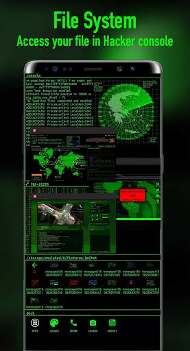 Hacker Launcher screenshot 2