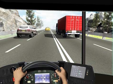 Racing In Bus - Traffic Racer screenshot 7
