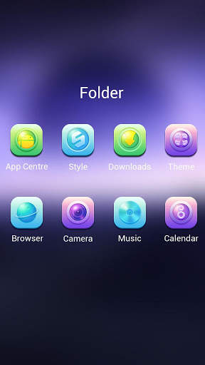 (FREE) Color Planet GO Launcher Theme screenshot 3
