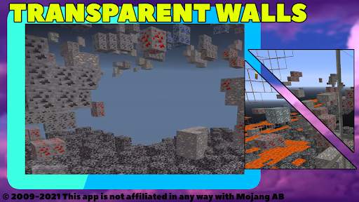 Transparent walls mod screenshot 2
