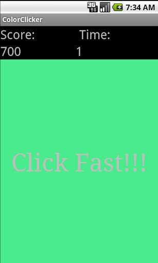 ColorClicker Game Free screenshot 2