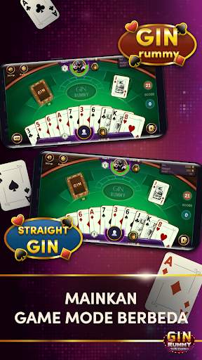 Gin Rummy - Game Kartu Remi Online screenshot 2