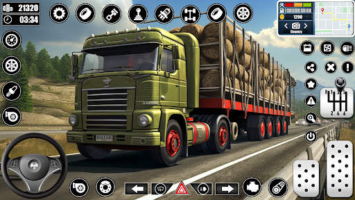 Cargo Truck Driver Truck Games screenshot 5