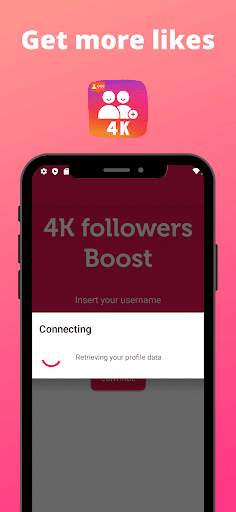 Get 4K Followers -- followers& Likes for Instagram screenshot 2