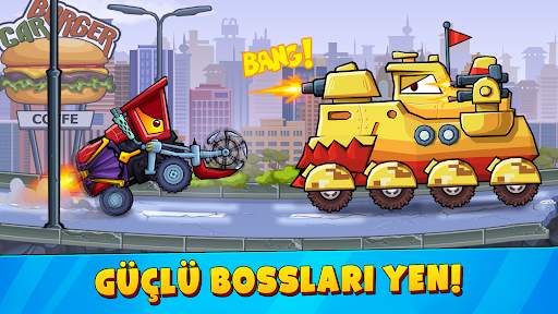 Car Eats Car 3 Hill Climb Race screenshot 1
