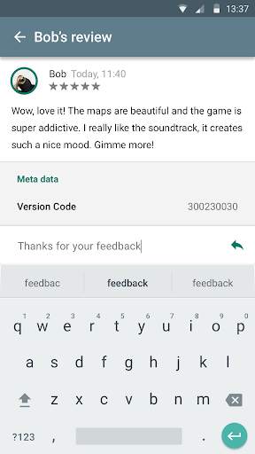 Google Play Console screenshot 4