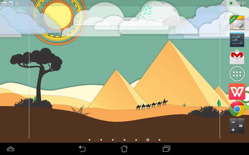 Toon Landscape Live Wallpaper screenshot 6