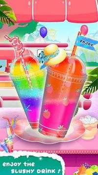 Rainbow Frozen Slushy Maker: Ice Candy Slush Maker screenshot 4