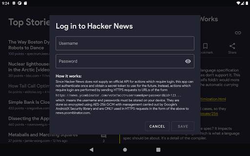 Harmonic for Hacker News screenshot 9