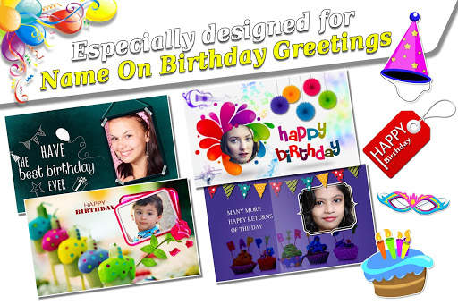 Birthday Greeting Cards Maker: Create photo frames screenshot 12