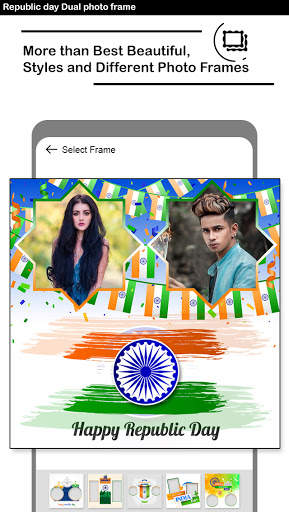 Republic Day Dual Photo Frame 2021 screenshot 3