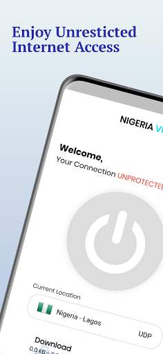 Nigeria VPN - Unlimited VPN & Secured VPN Proxy screenshot 1