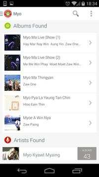 Myanmar MP3 Music Player screenshot 8